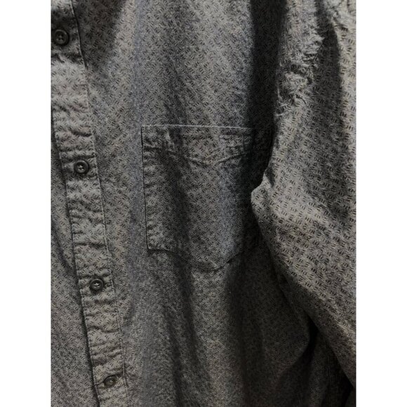 Ocean Current Mens Blue Long Sleeve Button-Up Shirt Size XXLARGE 100% Cotton - Picture 7 of 9